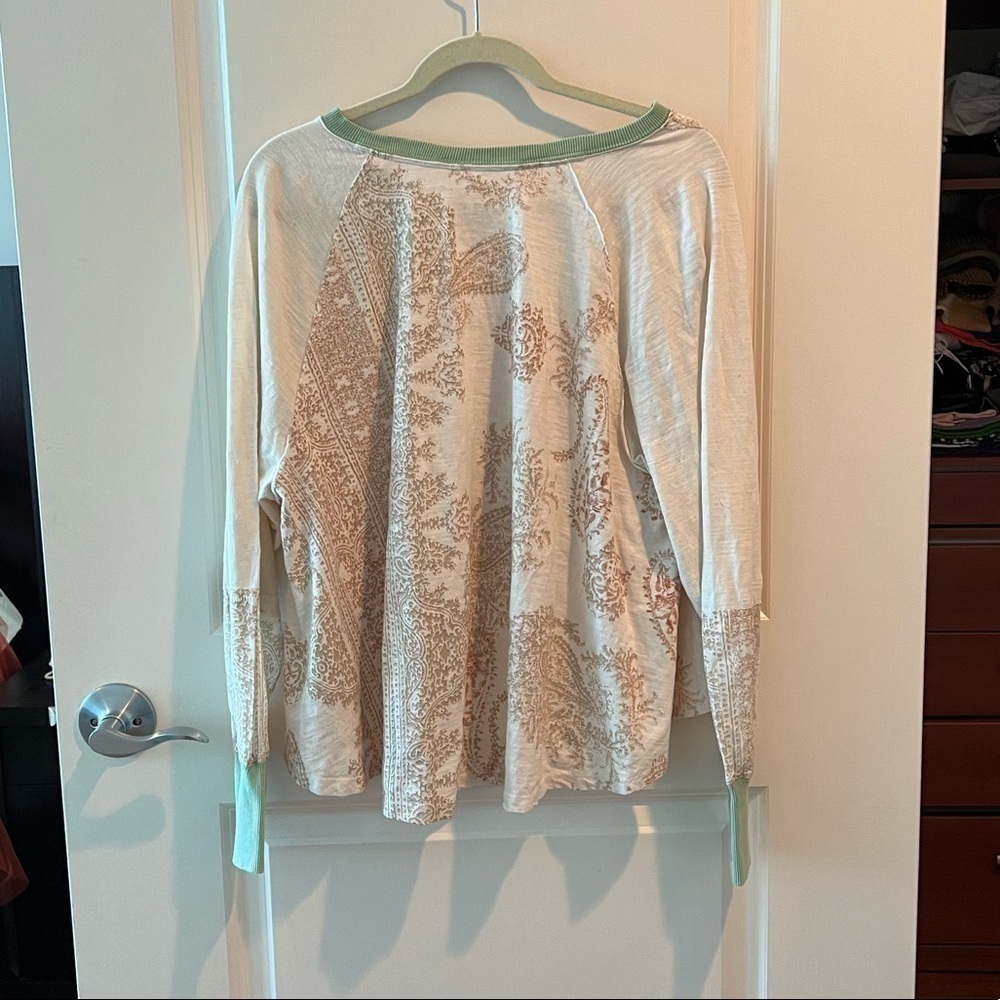 Free People True Perfection Tee In Almond Milk - Picture 12 of 16